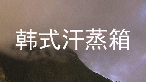 韩式汗蒸箱