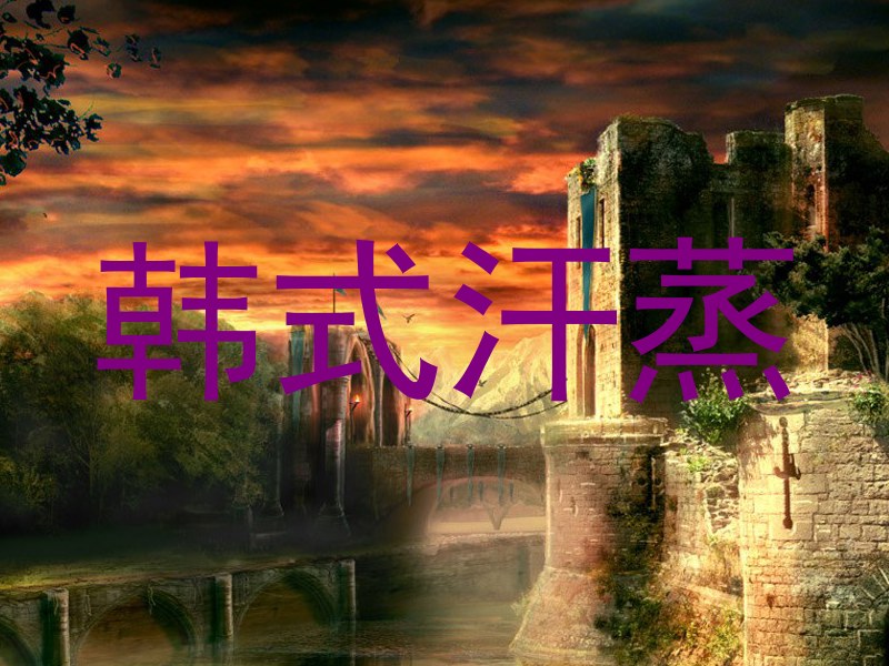 韩式汗蒸