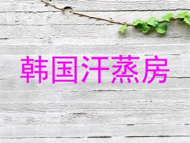 韩国汗蒸房