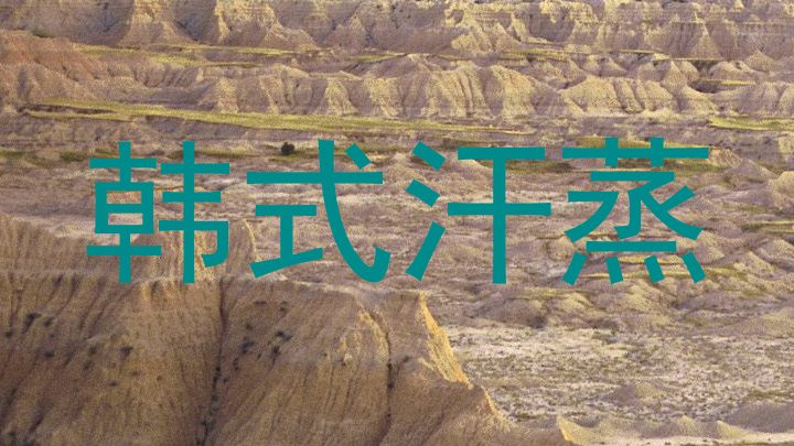韩式汗蒸