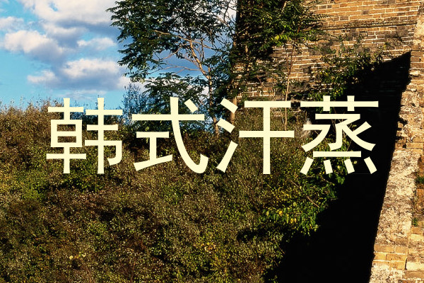 韩式汗蒸