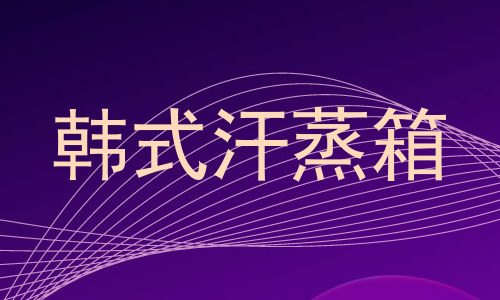 韩式汗蒸箱