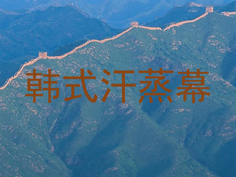韩式汗蒸幕