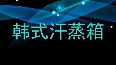 韩式汗蒸箱