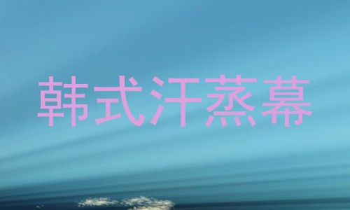 韩式汗蒸幕