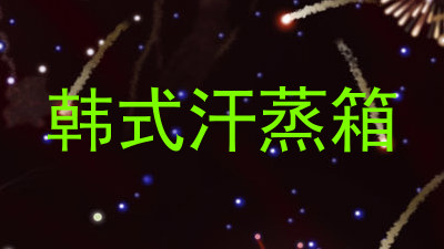 韩式汗蒸箱