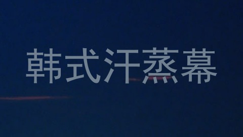 韩式汗蒸幕