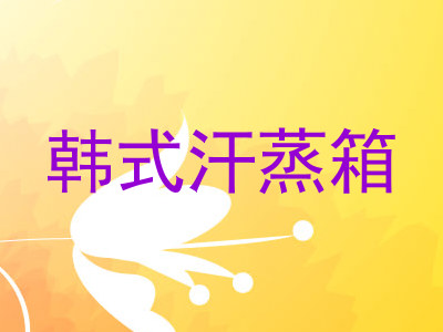 韩式汗蒸箱
