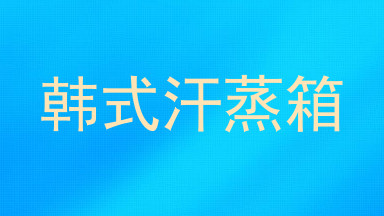 韩式汗蒸箱