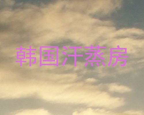 韩国汗蒸房