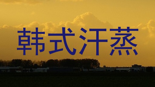 韩式汗蒸