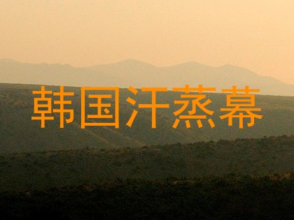 韩国汗蒸幕