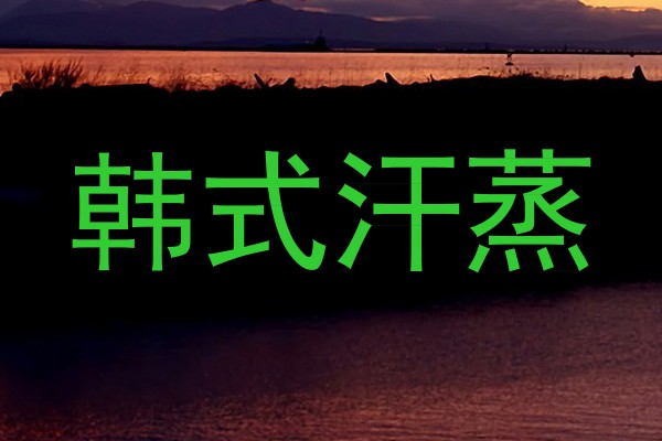 韩式汗蒸