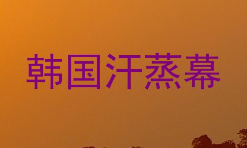 韩国汗蒸幕