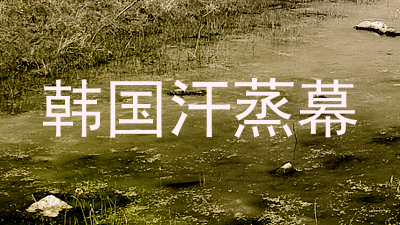 韩国汗蒸幕