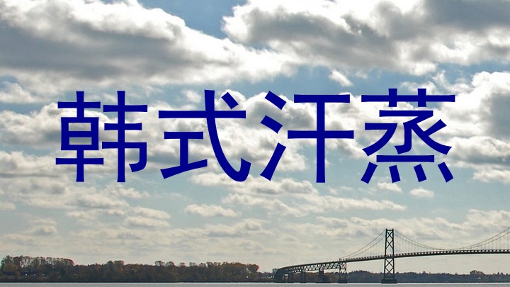韩式汗蒸