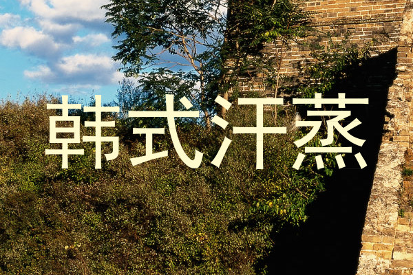 韩式汗蒸