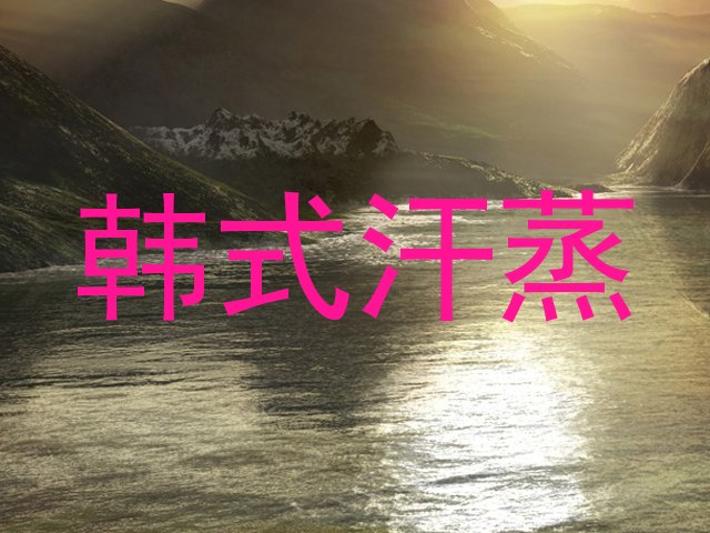 韩式汗蒸