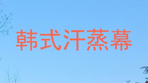 韩式汗蒸幕