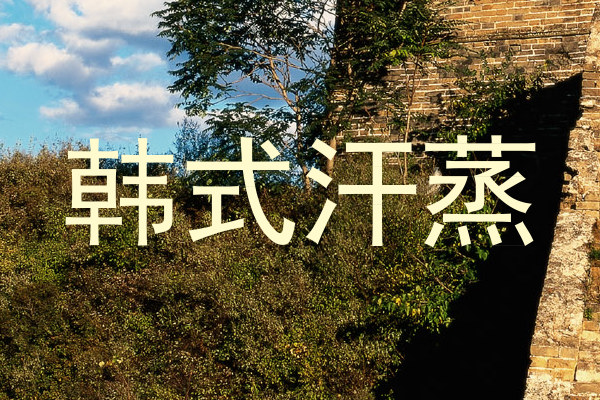 韩式汗蒸