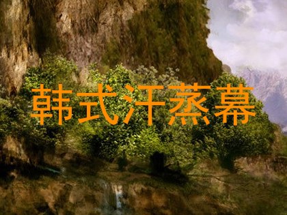 韩式汗蒸幕