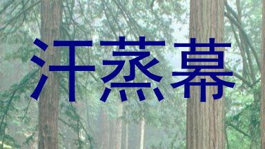 汗蒸幕