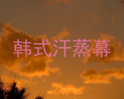 韩式汗蒸幕