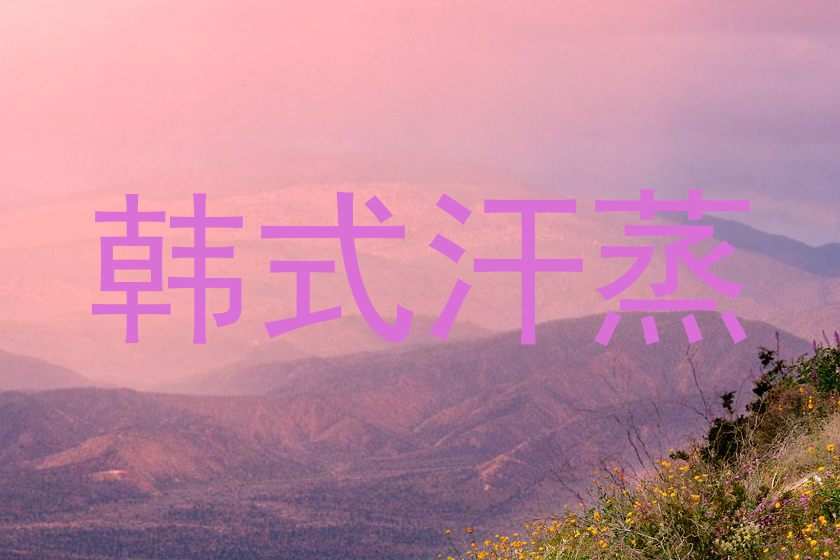 韩式汗蒸