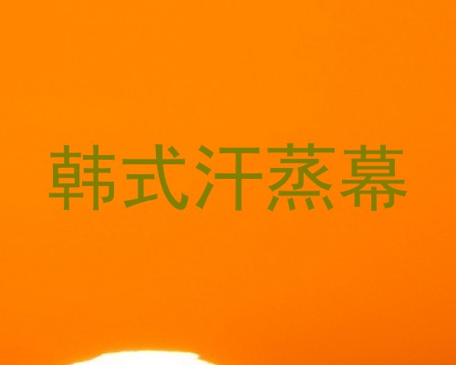 韩式汗蒸幕