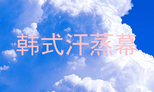 韩式汗蒸幕
