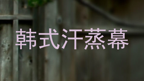 韩式汗蒸幕
