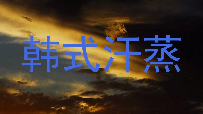 韩式汗蒸