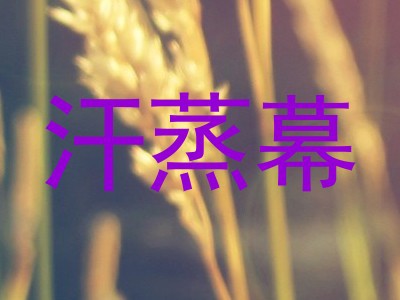 汗蒸幕