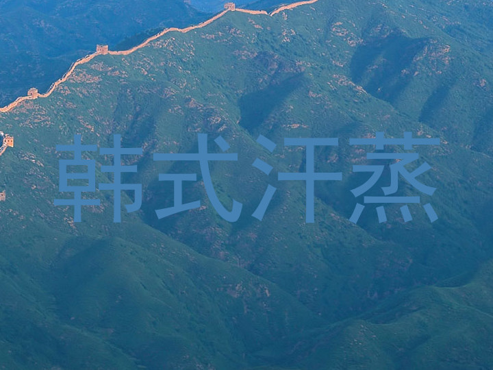 韩式汗蒸