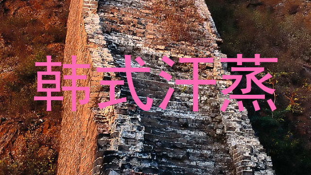 韩式汗蒸