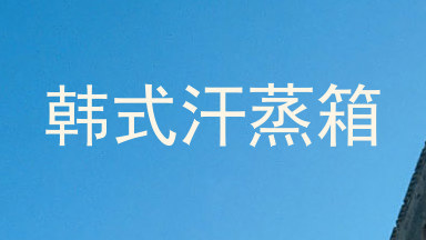 韩式汗蒸箱