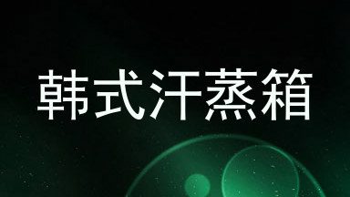 韩式汗蒸箱