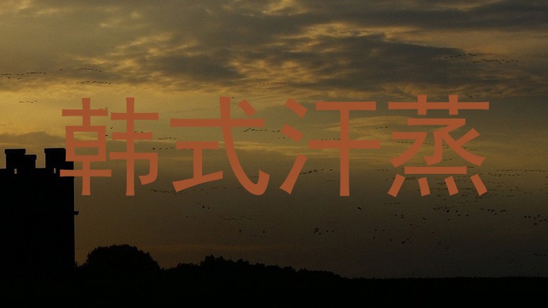韩式汗蒸