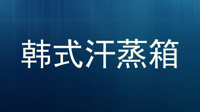 韩式汗蒸箱