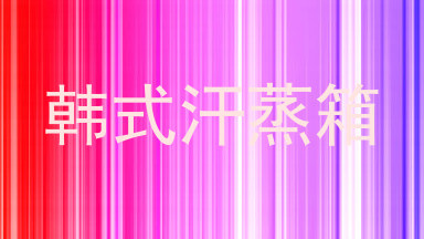 韩式汗蒸箱