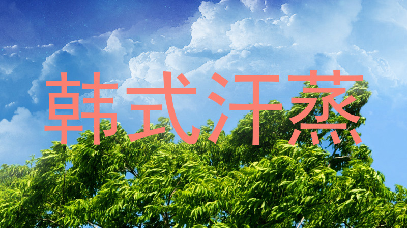 韩式汗蒸