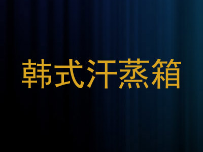 韩式汗蒸箱