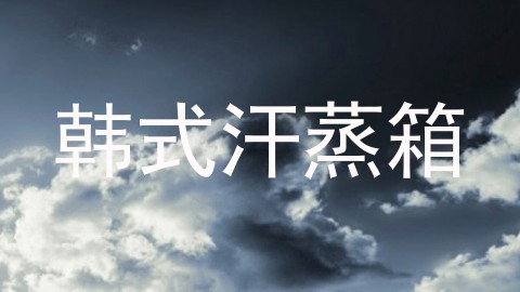 韩式汗蒸箱
