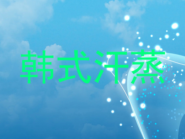 韩式汗蒸