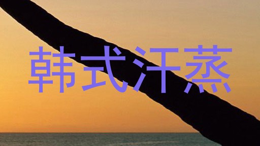 韩式汗蒸