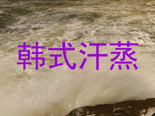 韩式汗蒸