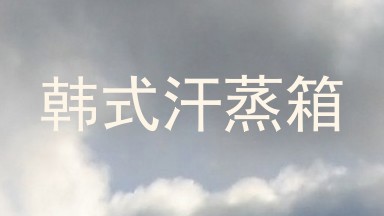 韩式汗蒸箱