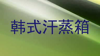 韩式汗蒸箱