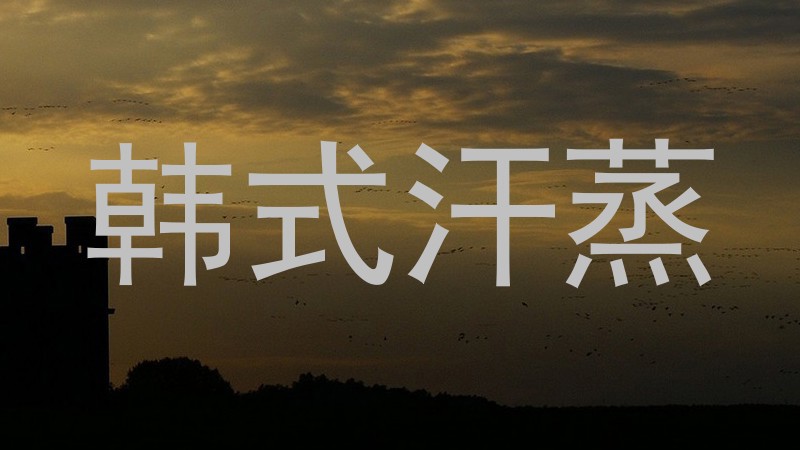 韩式汗蒸