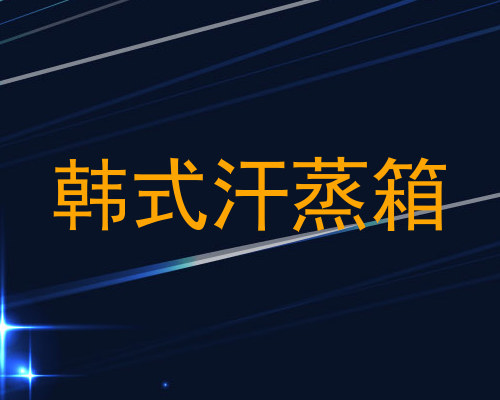 韩式汗蒸箱